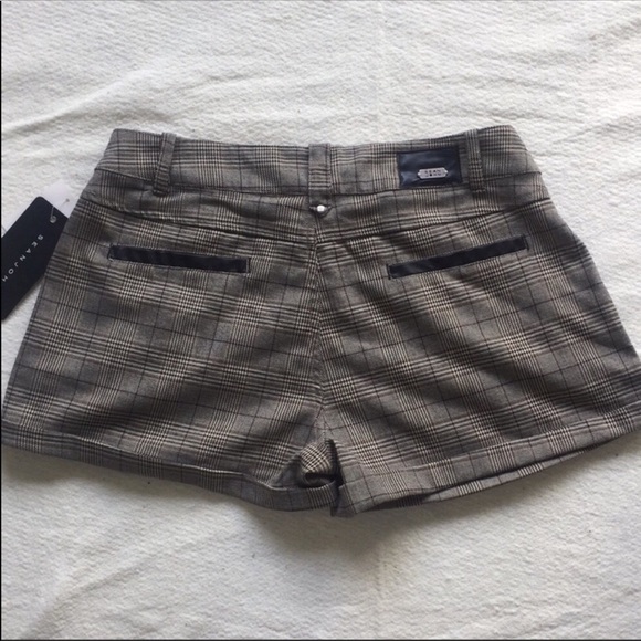 NEW  Sean John Tweed Cuffed Shorts Size 28 - Picture 7 of 8
